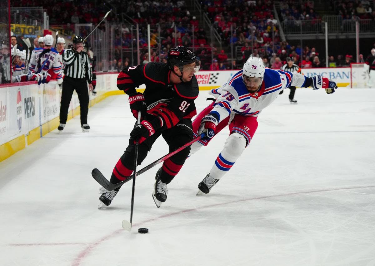 How the New York Rangers could get exposed by the Carolina Hurricanes