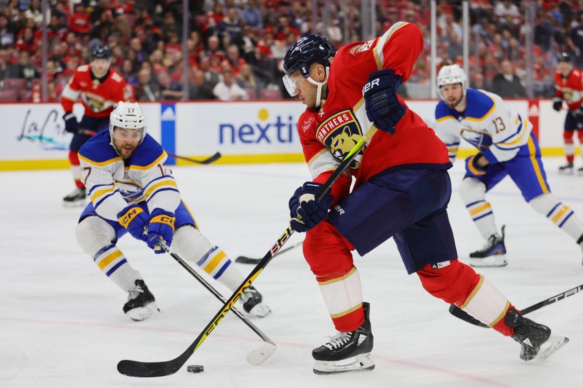 Panthers’ Okposo to play first playoff game since 2016 with Lomberg out