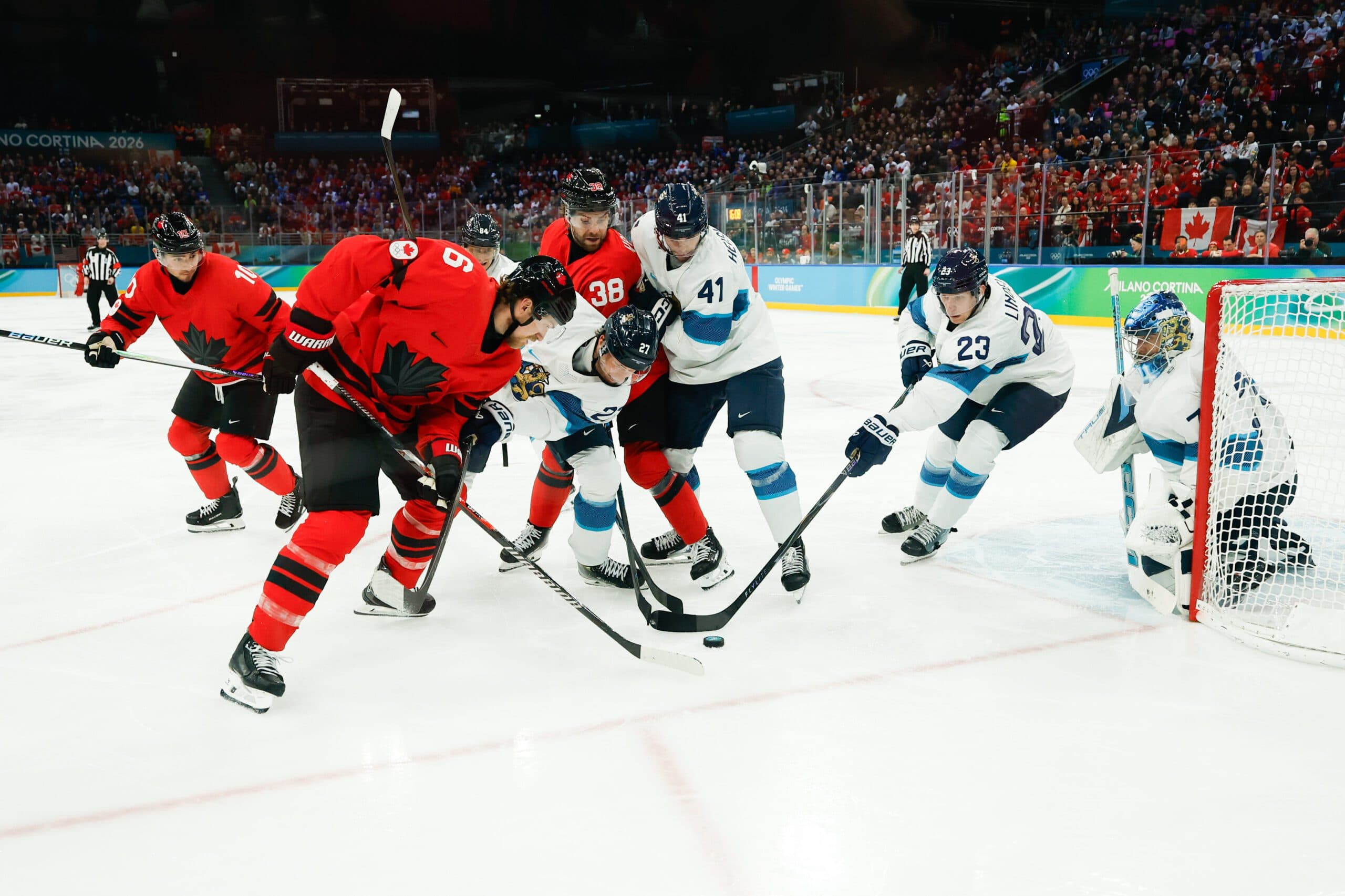 Crosby’s absence for Canada helped Barkov-less Finland keep game close