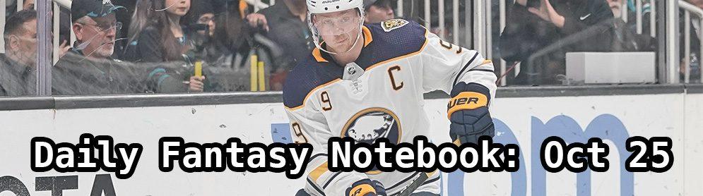 Fantasy NHL, Daily Fantasy Hockey Projections & Lineup Optimizers