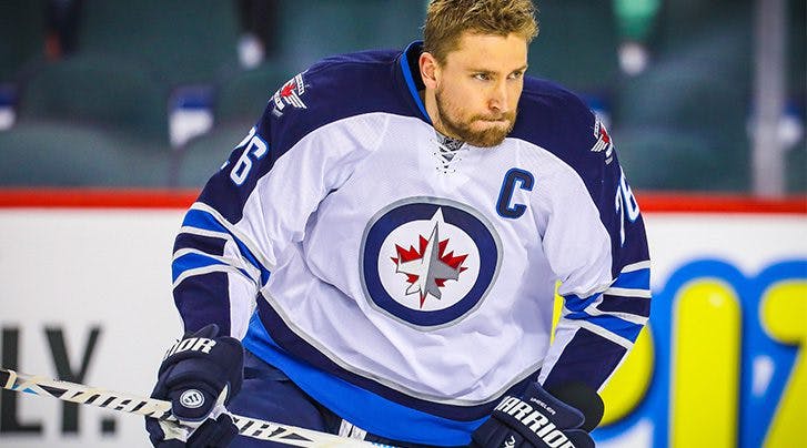 NHL: Blake Wheeler chce opustiť Winnipeg Jets