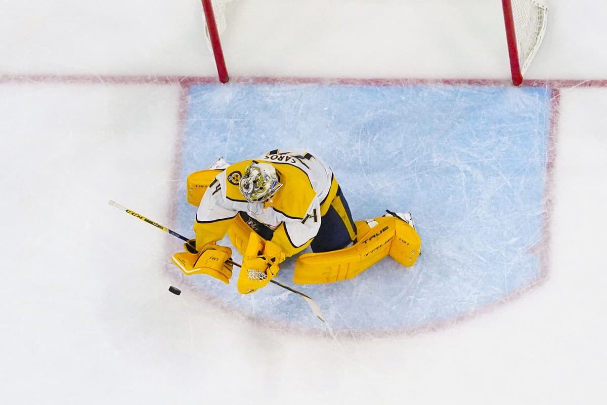 Juuse Saros Inks Four Year 20 Million Deal With Nashville Predators