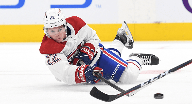 Canadiens' Cole Caulfield out for a week after upper-body injury