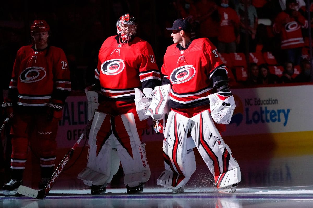 Carolina Hurricanes’ Antti Raanta expected to back-up Tuesday, Frederik Andersen should be healthy for the playoffs