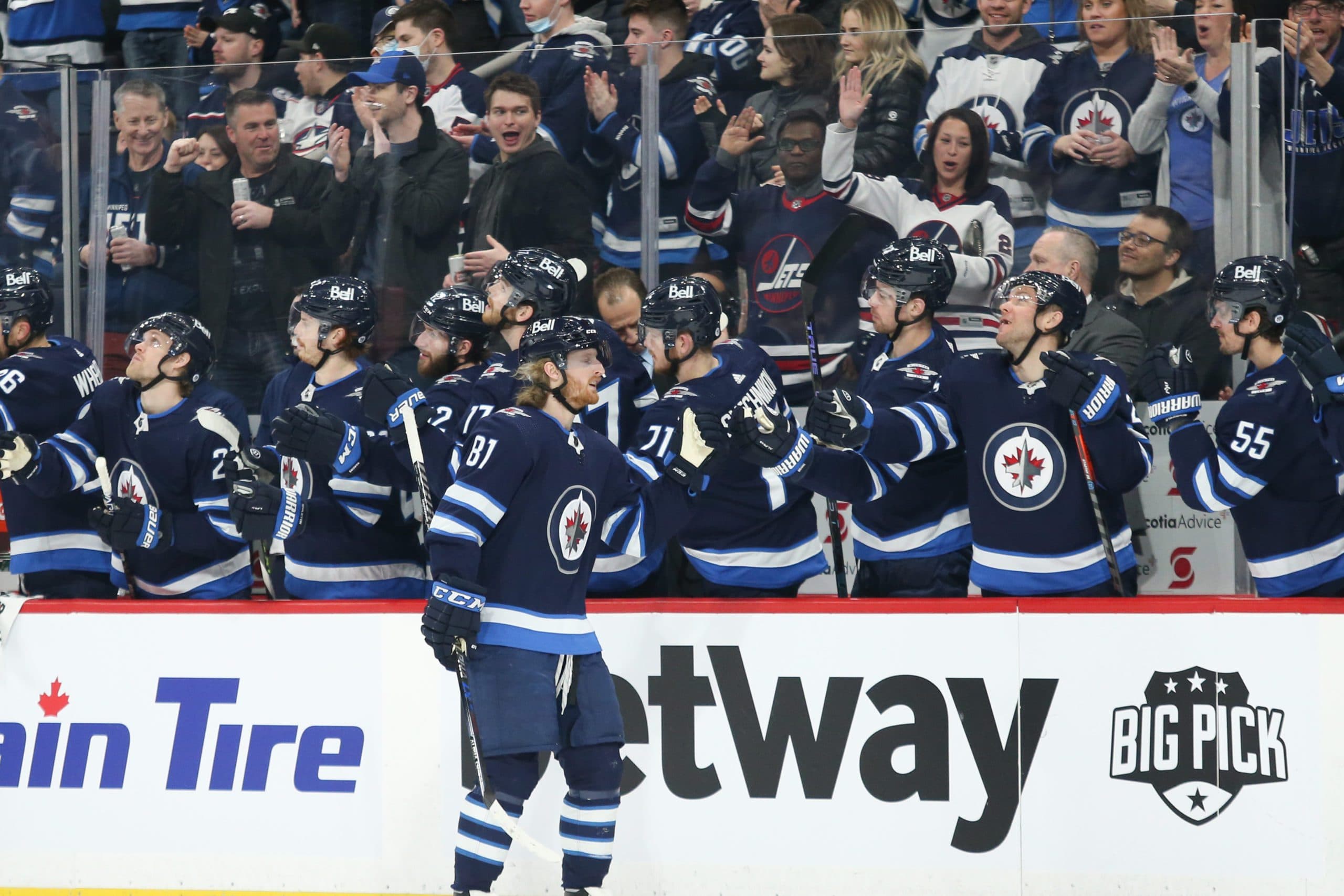 Winnipeg Jets - Scoring two BIG goals tonight, Kyle Connor