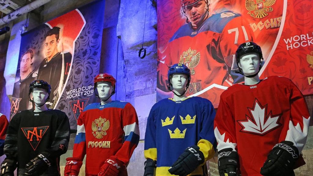 Nhl world cup of hockey outlet jerseys