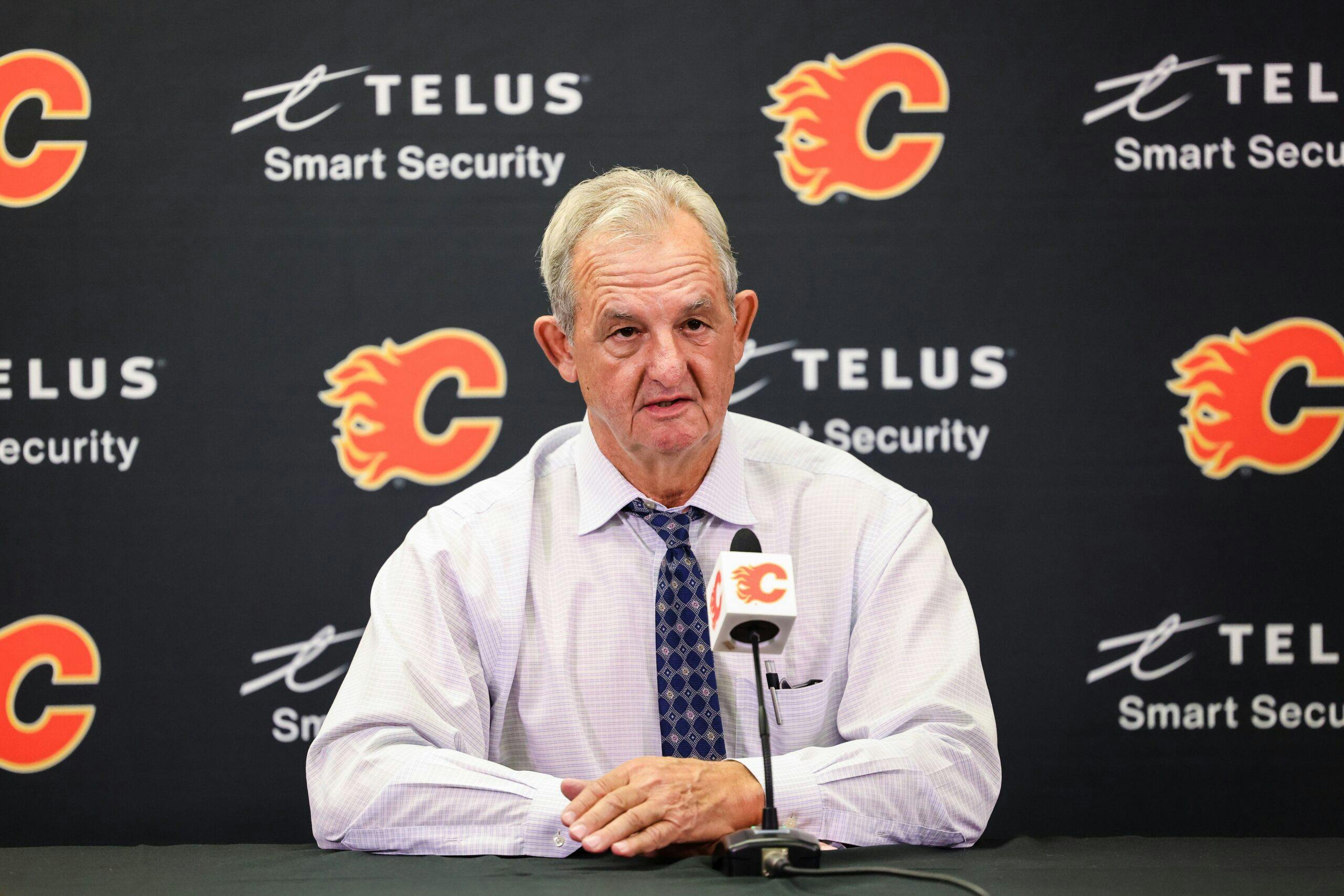Calgary Flames start 2021 NHL season with head coach Darryl Sutter
