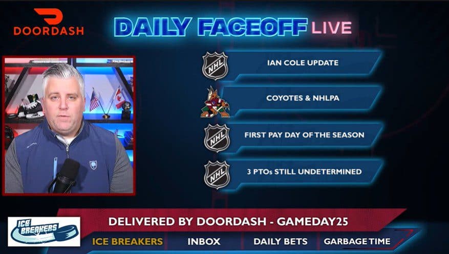 Ice Breakers: The latest on Ian Cole's suspension by Tampa Bay Lightning -  Daily Faceoff