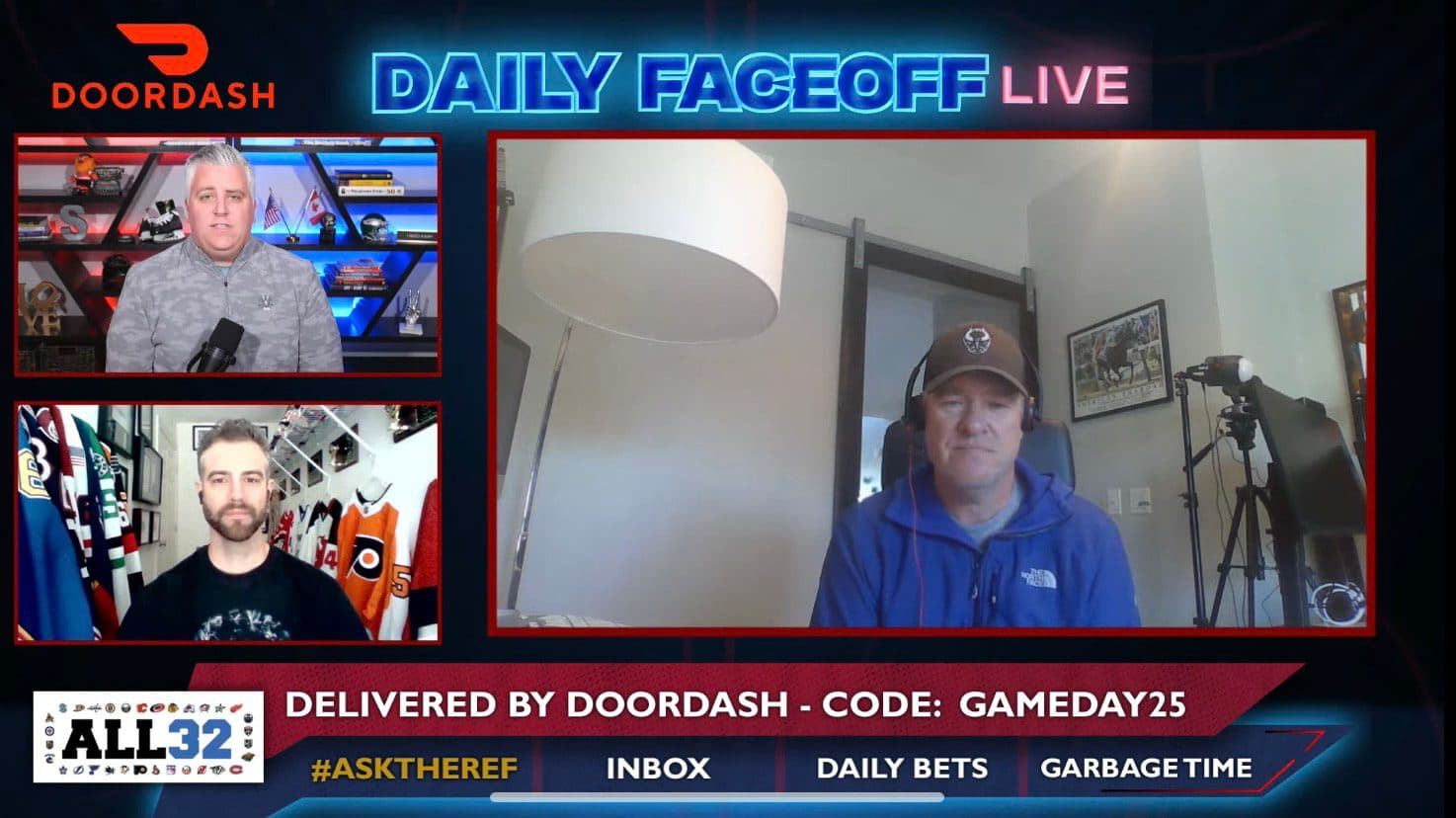 Daily Faceoff Live: Ex-NHL referee Dave Jackson’s goalie interference analysis