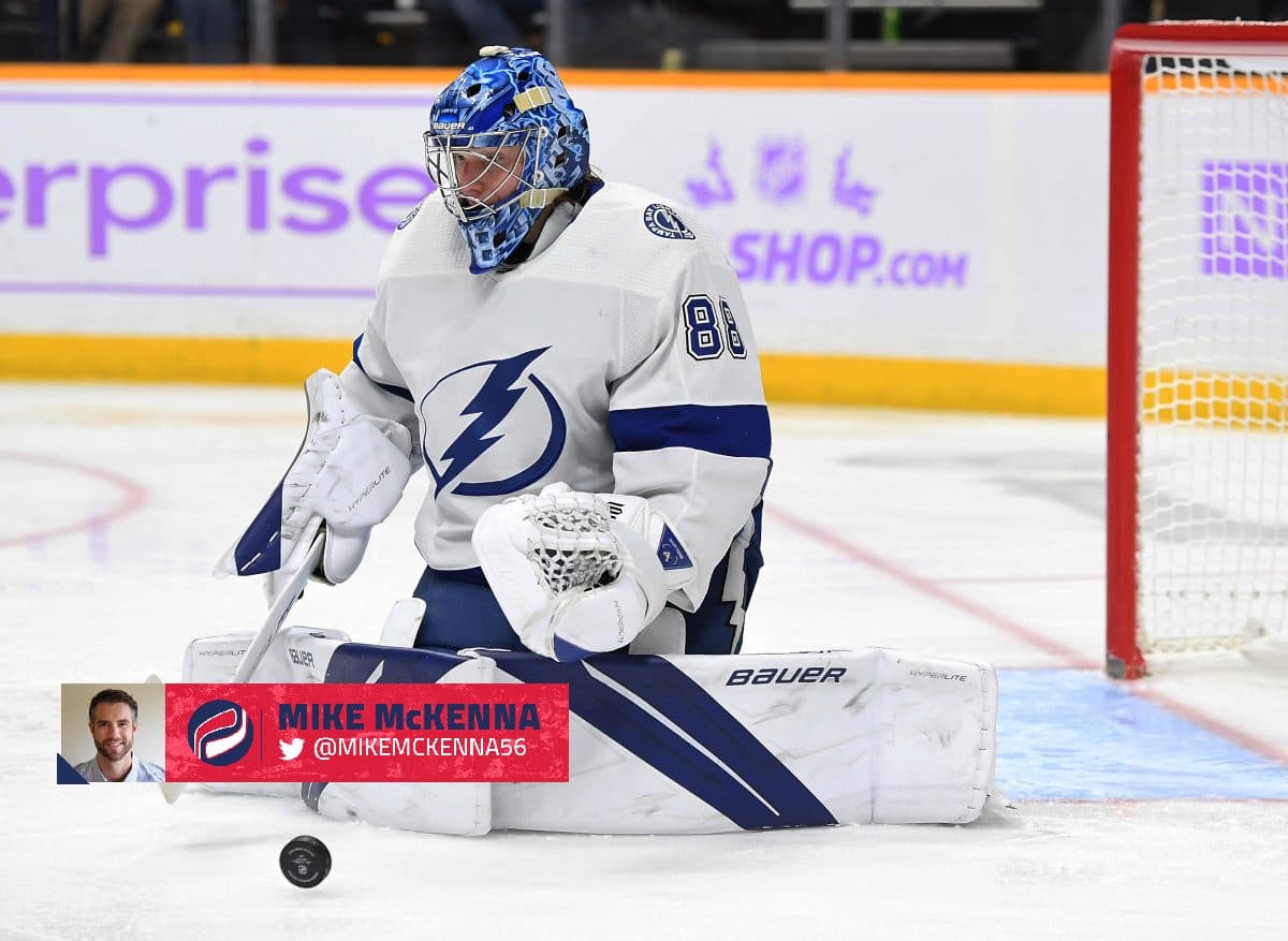 McKenna’s Matchup of the Day: Nov. 21 – Linus Ullmark vs. Andrei Vasilevskiy