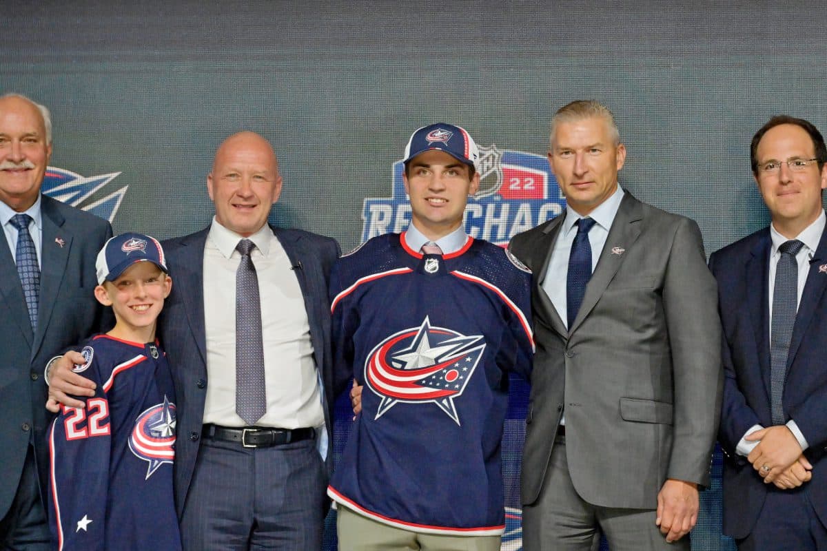 From ‘population: 319’ to ‘population: 900,000’: Blue Jacket Denton Mateychuk’s journey to NHL first-rounder