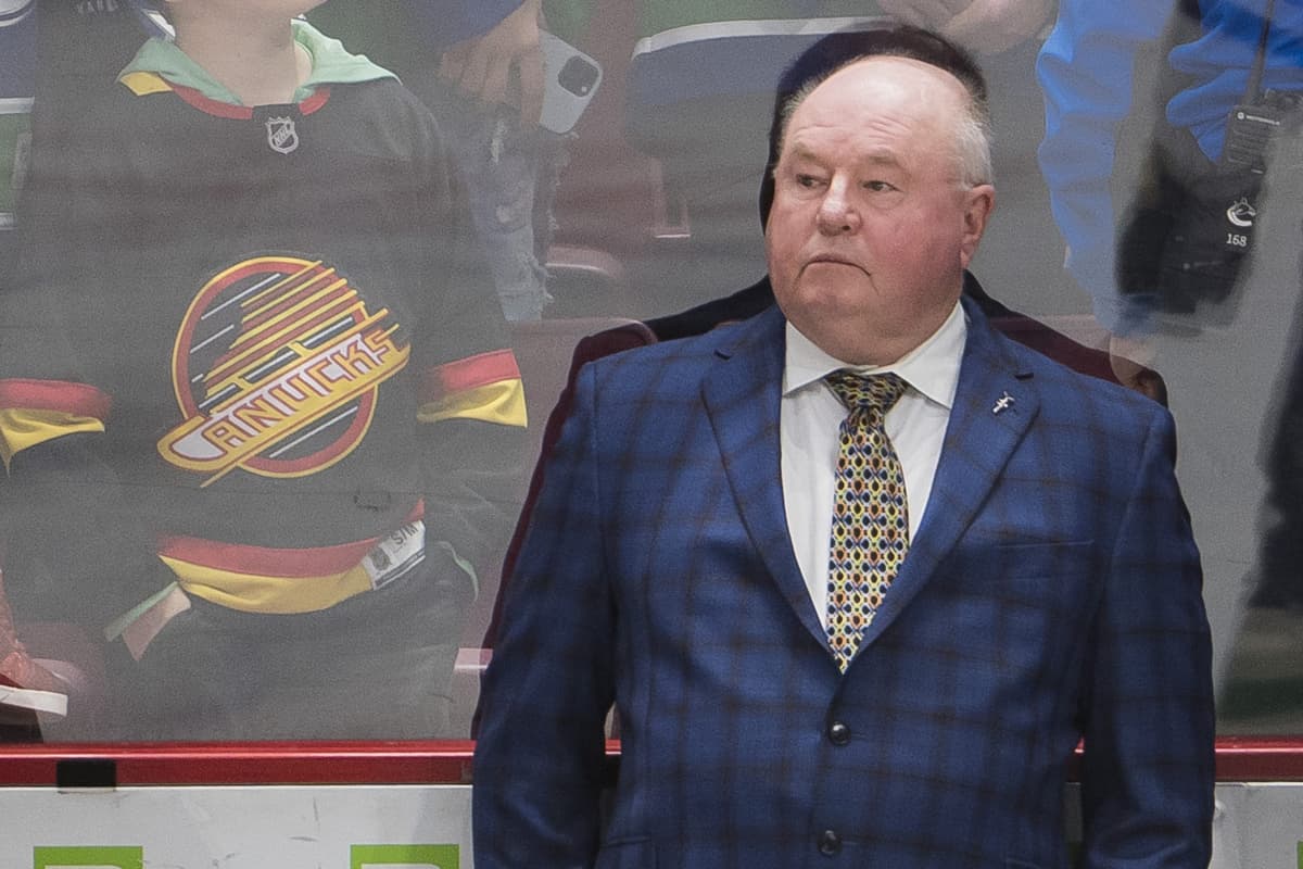 Vancouver Canucks Coach Bruce Boudreau Gets Emotional While Discussing 