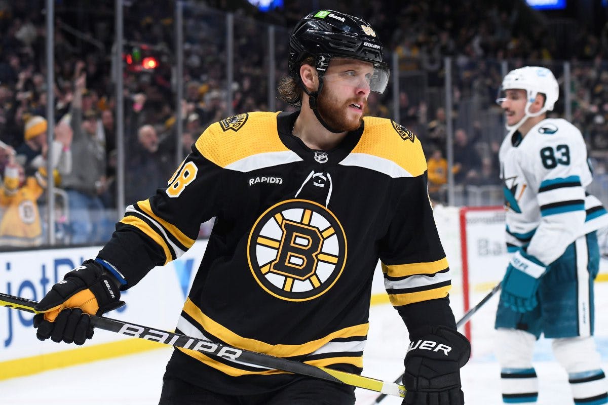 Bruins GM: 'No timetable' for new David Pastrnak contract