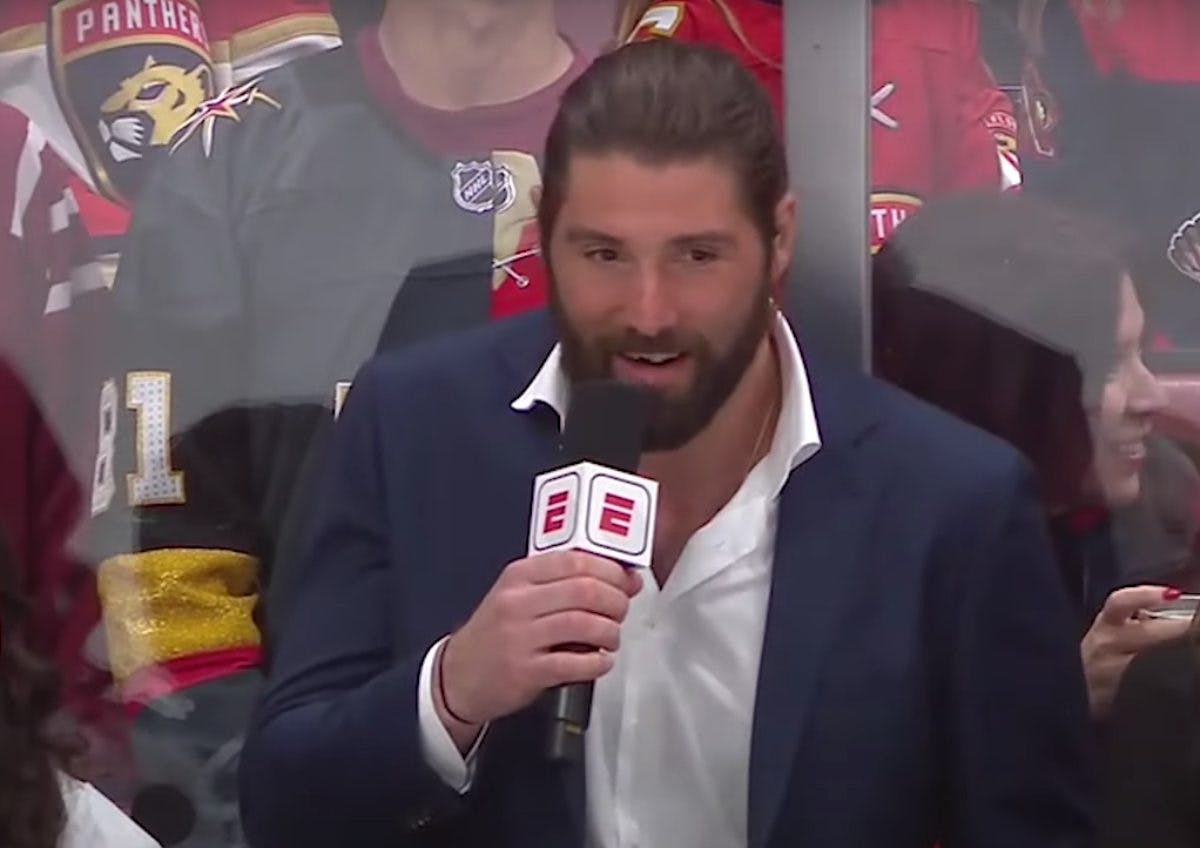 Pat Maroon Joins Pat McAfee Before Game 1 Of The Stanley Cup Finals, Trying  To Make HISTORY 