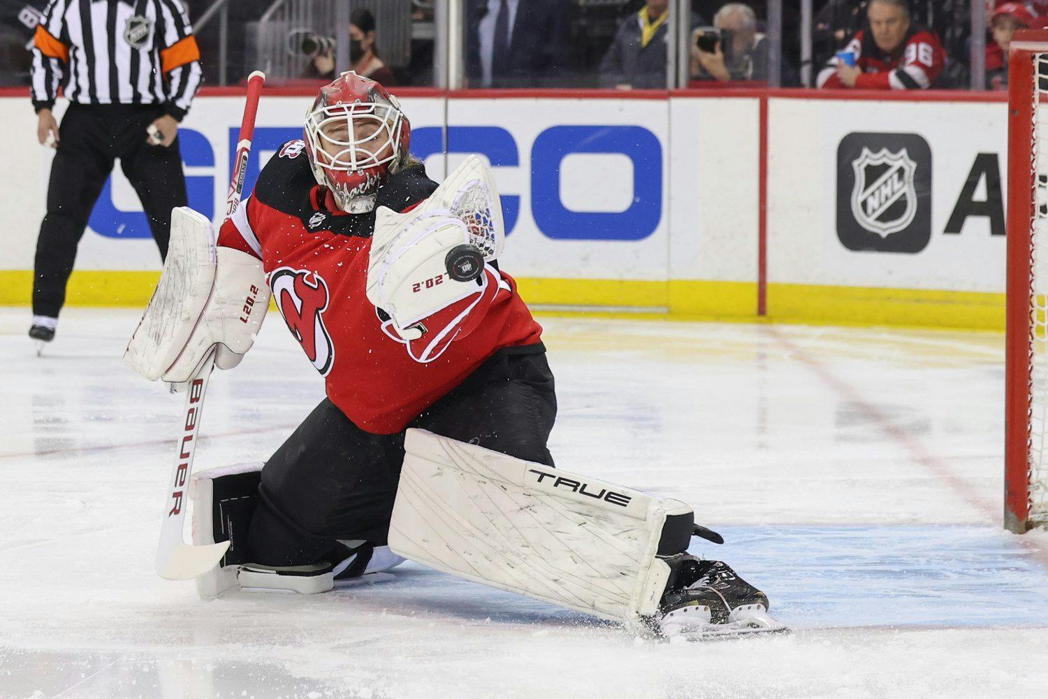 New Jersey Devils place MacKenzie Blackwood on injured reserve - Daily  Faceoff