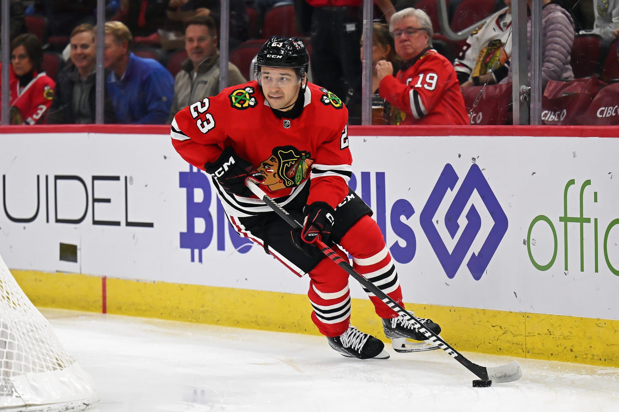 Chicago Blackhawks forward Philipp Kurashev to miss rest of season with shoulder injury