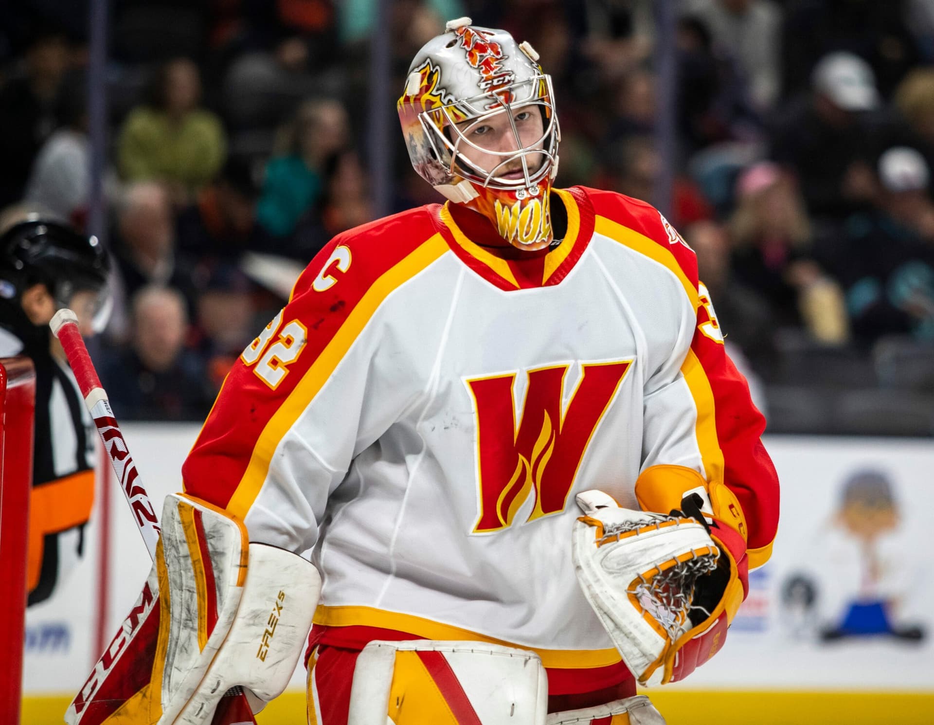 Calgary Flames goalie prospect Dustin Wolf wins AHL MVP of the year