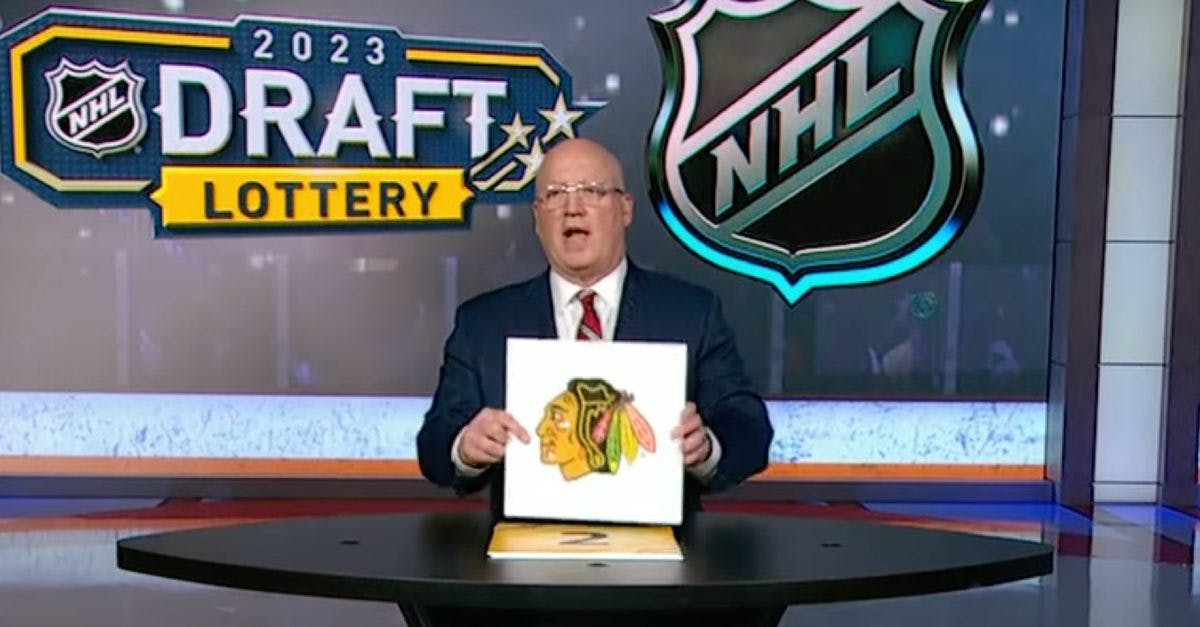 Blackhawks awarded first overall pick in 2023 NHL Draft Lottery