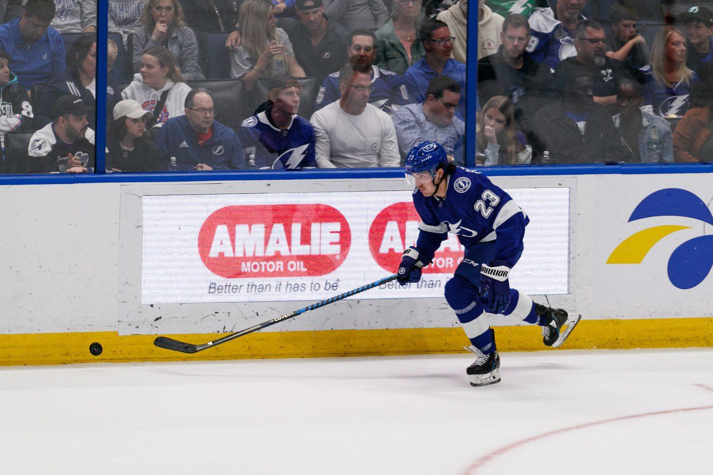 Lightning signs F Ross Colton, 2016 4th-round pick, to two-way