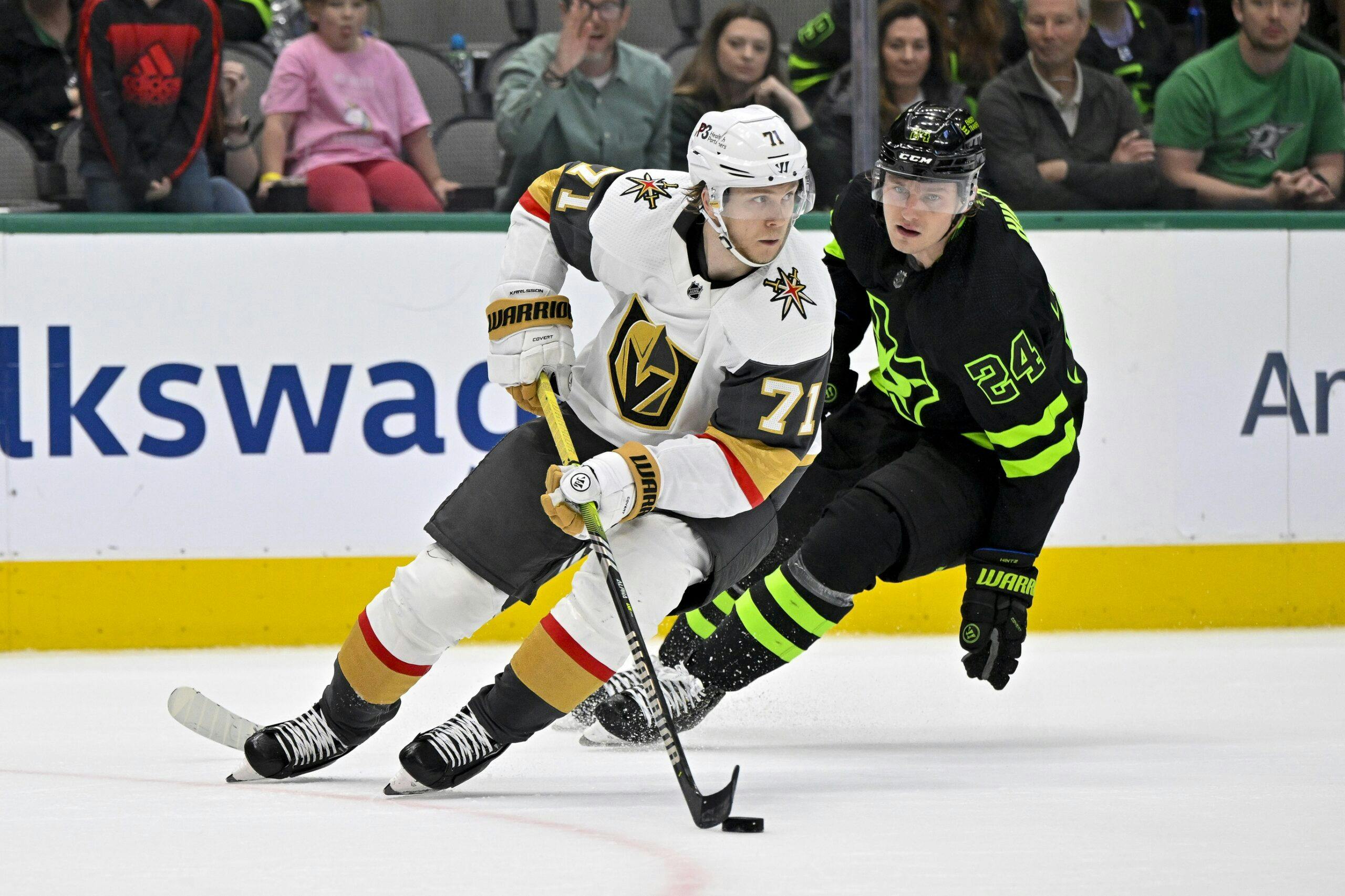 Golden Knights vs. Stars Stanley Cup Semifinals Game 1 Player