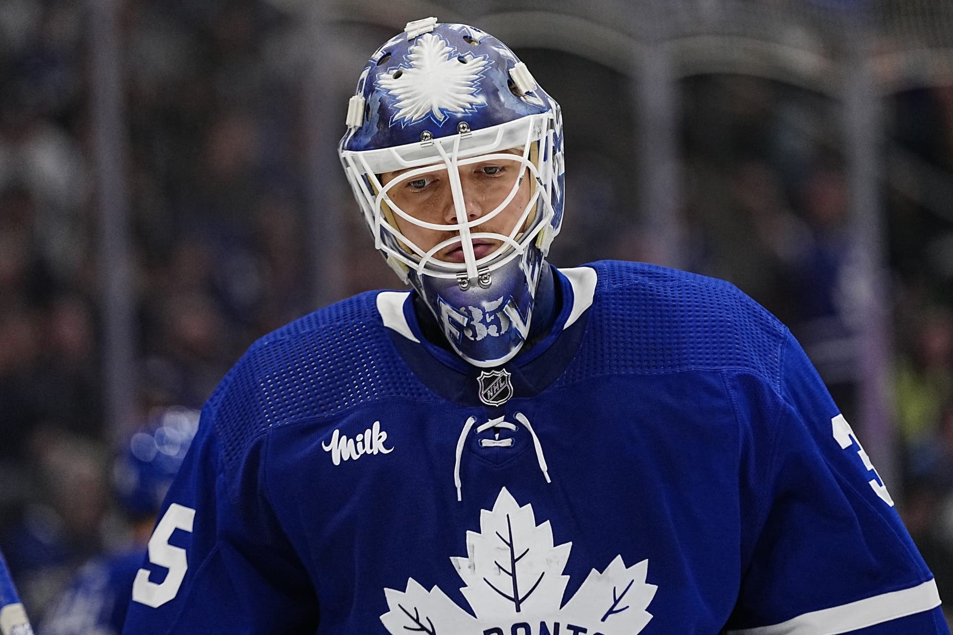 Toronto Maple Leafs’ Ilya Samsonov leaves Game 3, replaced by Joseph ...