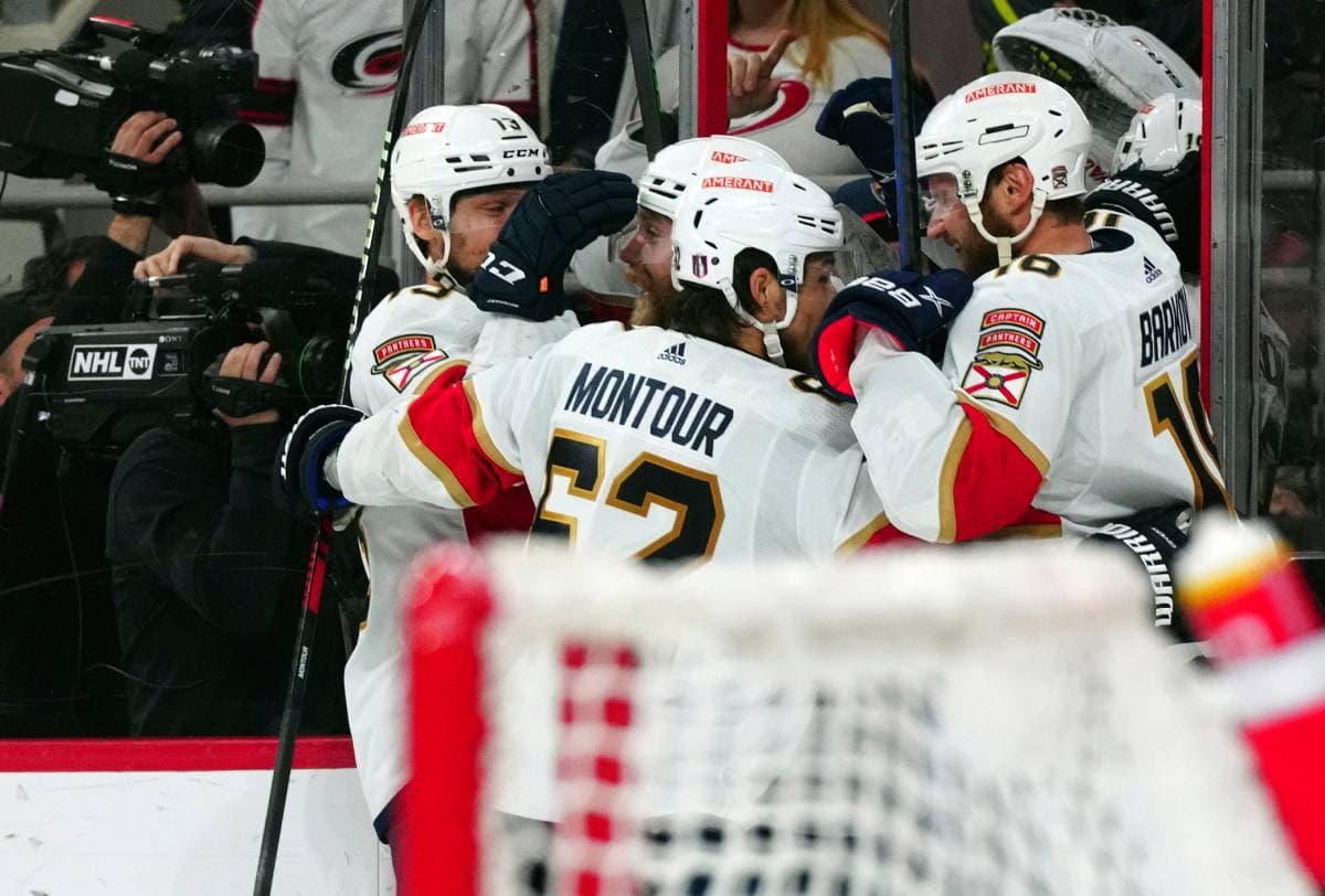 Matthew Tkachuk lifts Panthers over Hurricanes in 4th OT in 6th-longest  game in NHL history