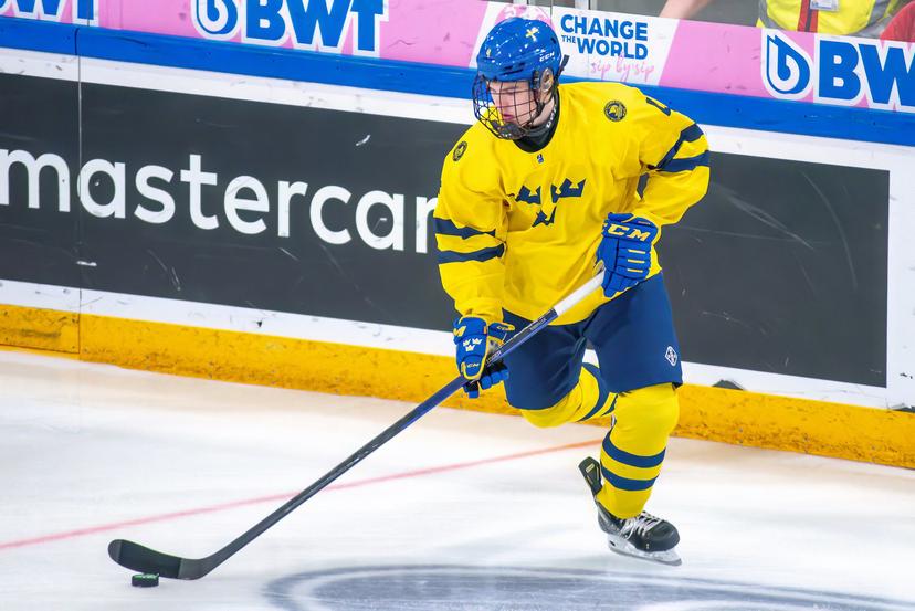 Detroit Red Wings draft defenseman Axel Sandin Pellikka No. 17 overall