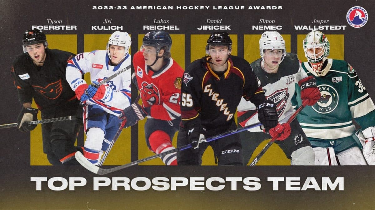 AHL announces inaugural Top Prospects Team for 2022-2023 season