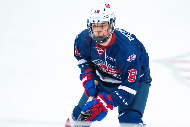 New York Rangers select Gabe Perreault No. 23 overall in 2023 NHL Draft ...