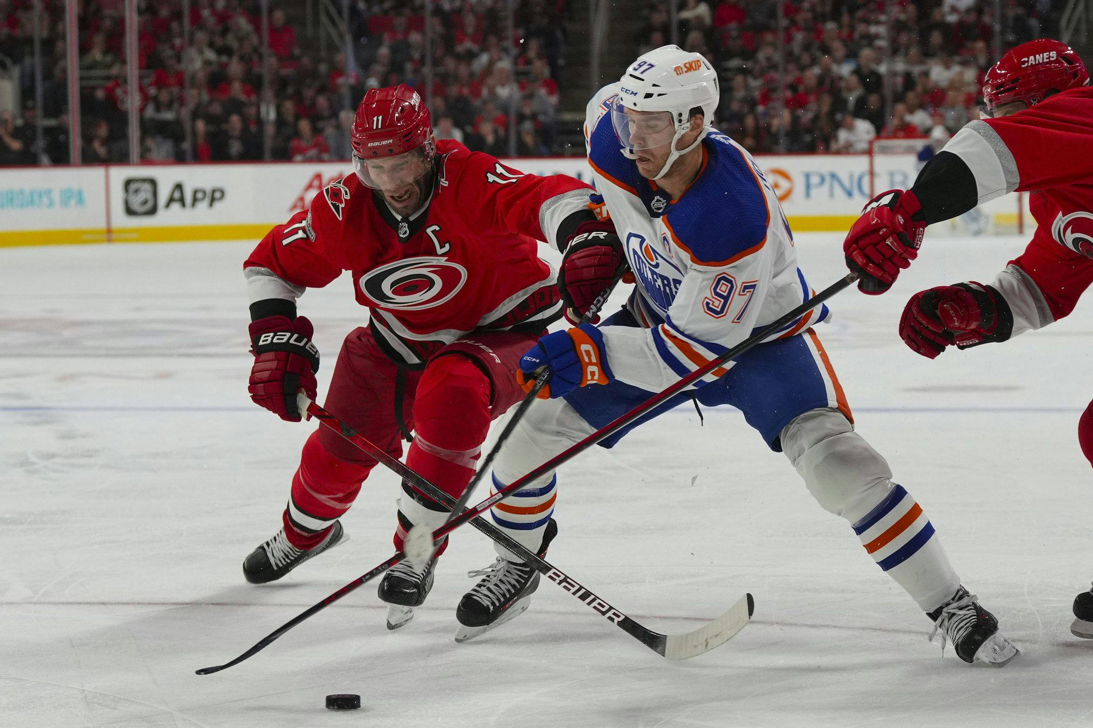 The Edmonton Oilers and Carolina Hurricanes are two early favorites for