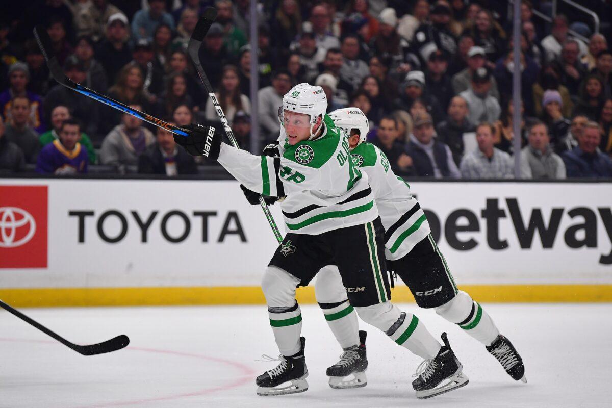 Avs acquire Fredrik Olofsso from Dallas Stars in trade