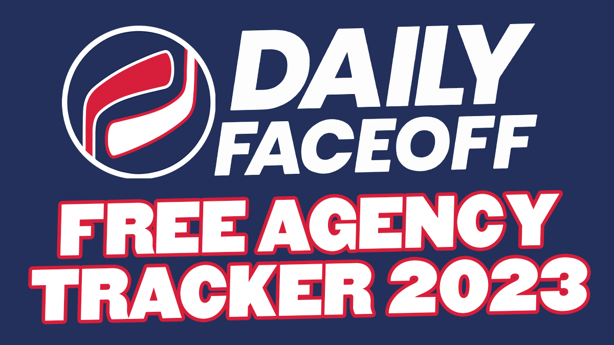 2023 NHL Free Agency Tracker