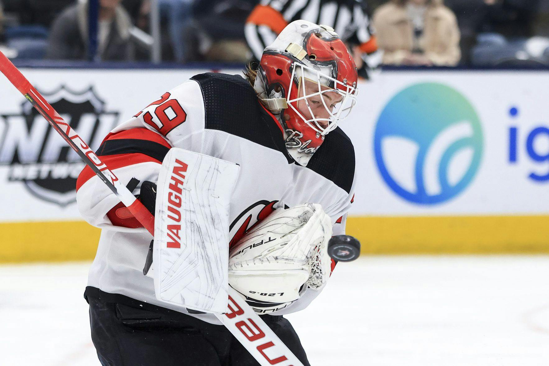 Sharks add Mackenzie Blackwood! 🦈 The @sanjosesharks add to their  goaltending depth in a deal with the @njdevils. 🤝