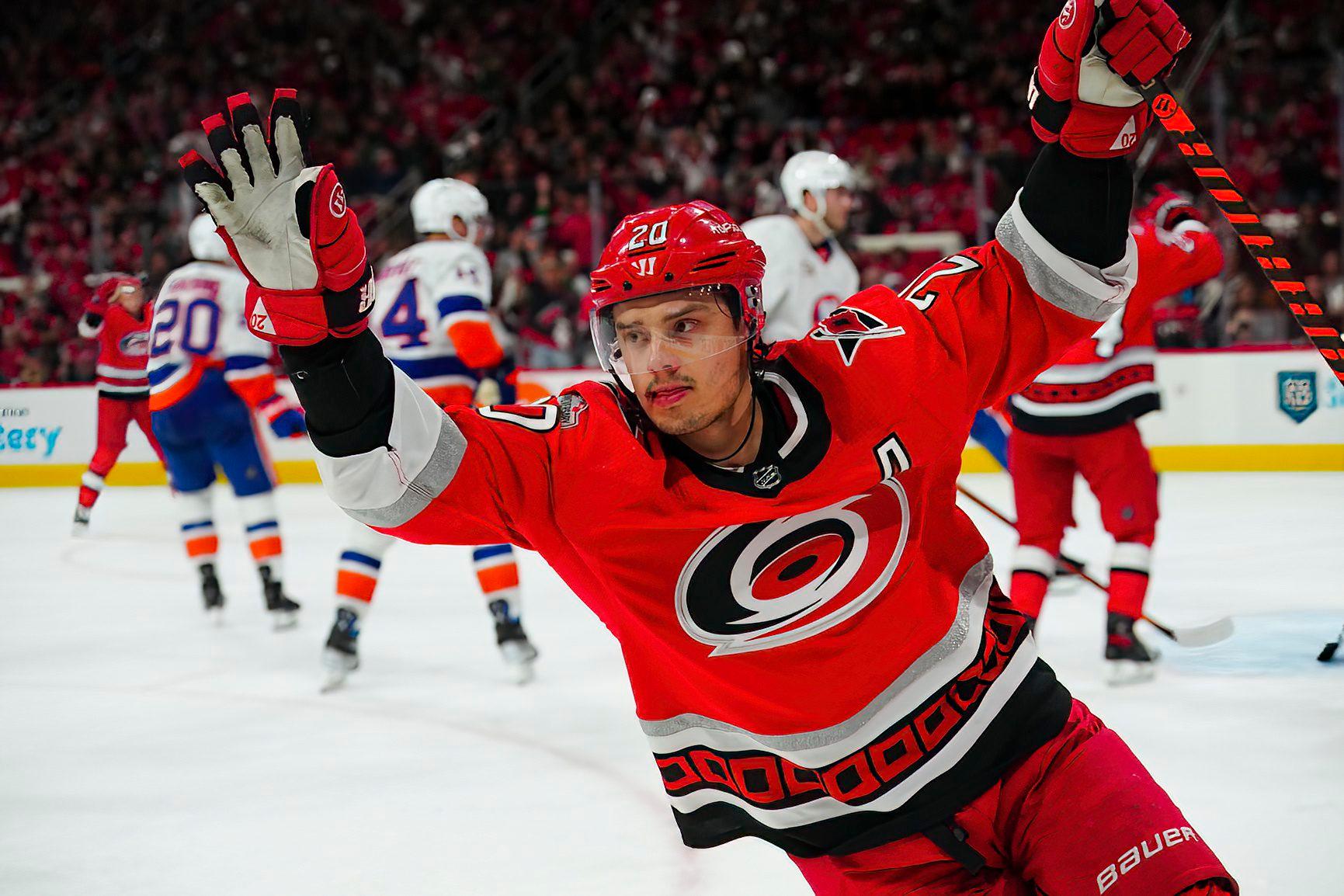 Hurricanes sign Aho to 8-year contract extension worth $78M