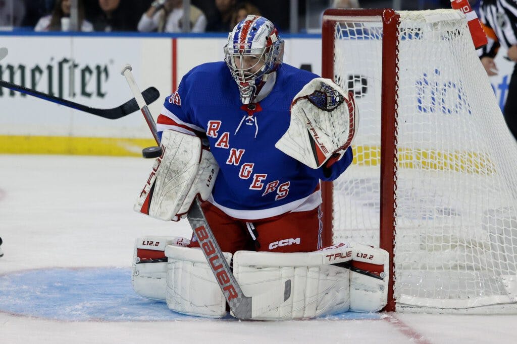 Rangers cut roster to 28 players: Louis Domingue placed on waivers, Cuylle  to the AHL