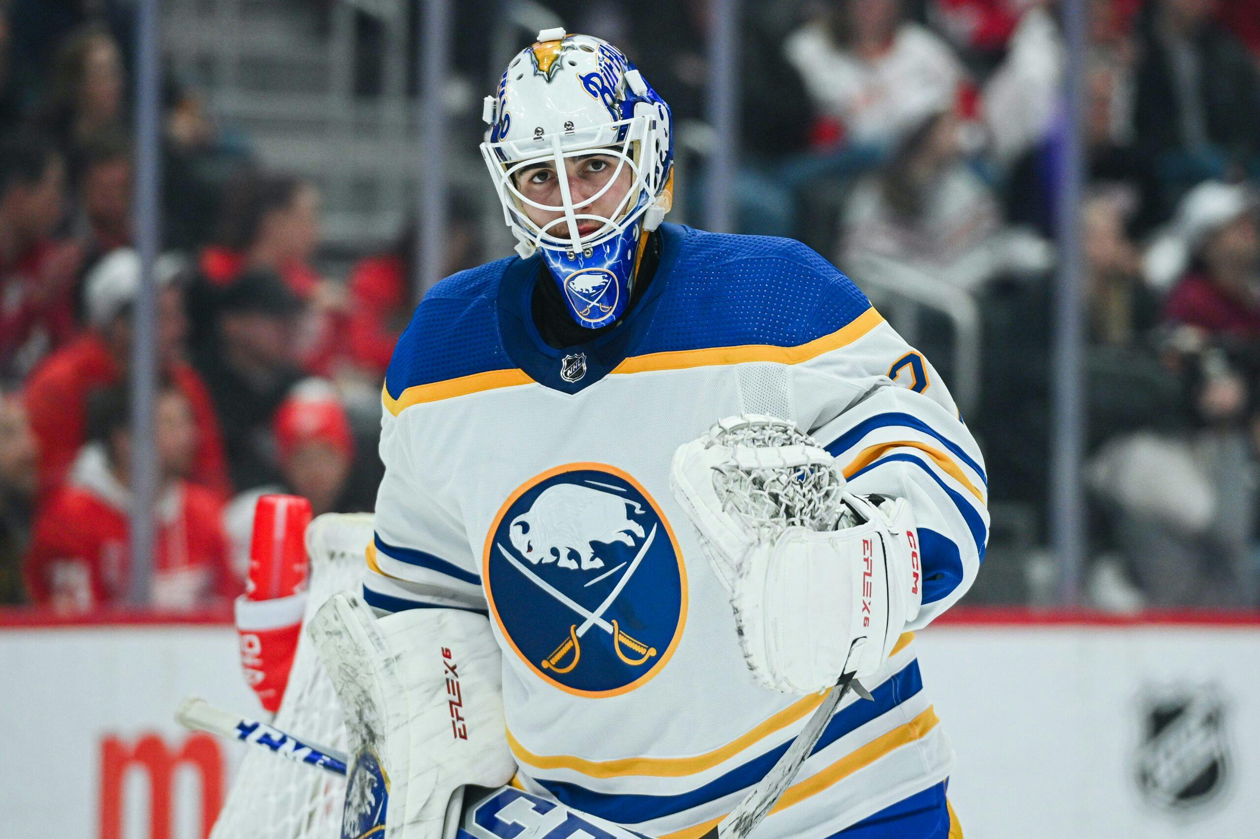 Buffalo Sabres rookie goalie Devon Levi poised to make the giant step from  college to NHL
