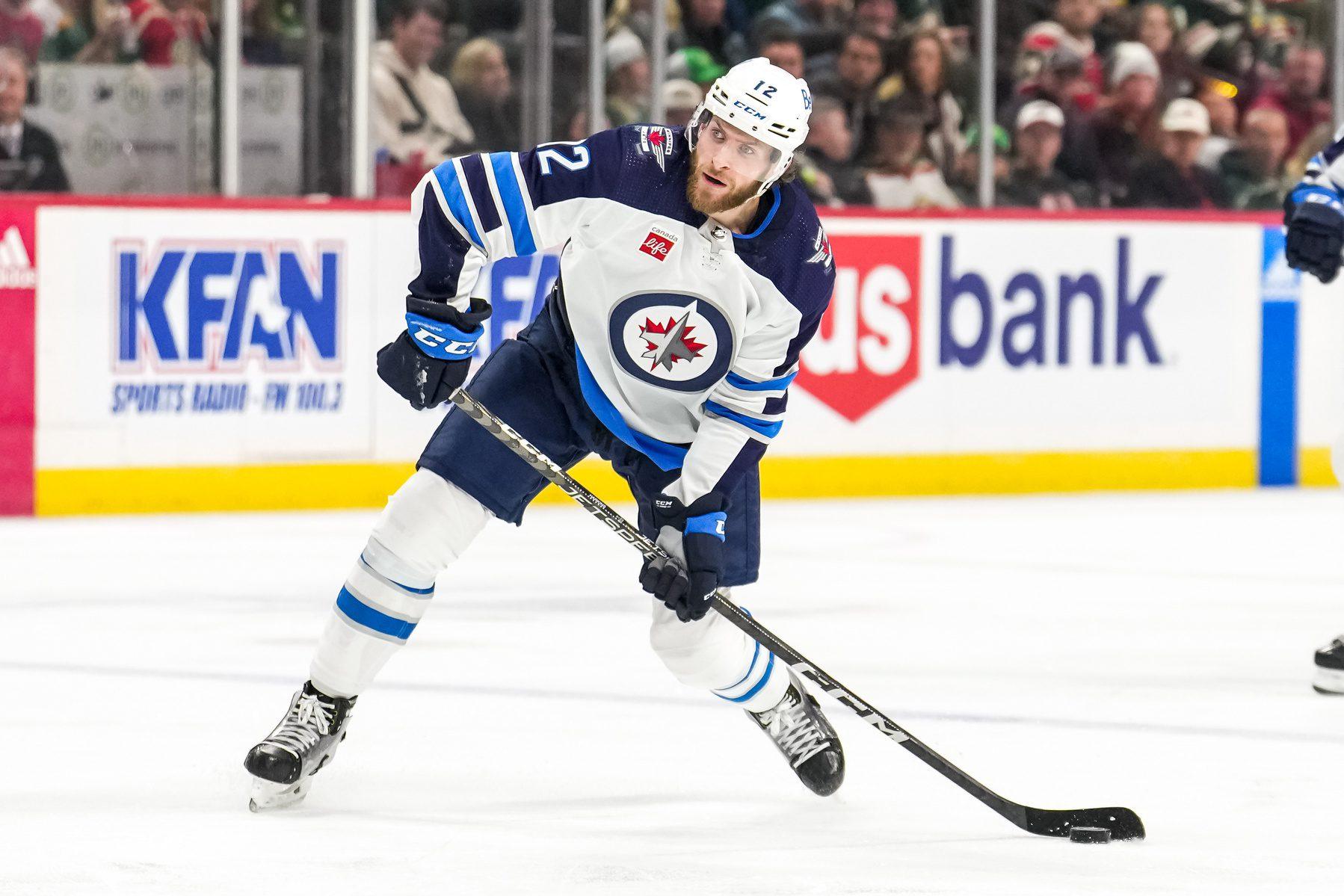 Former Winnipeg Jets forward Jansen Harkins claimed off waivers by