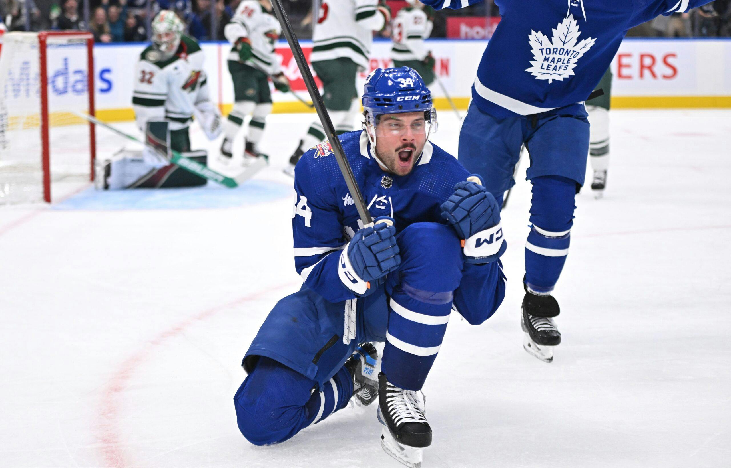 Toronto Maple Leafs’ Auston Matthews scores second hat trick in second ...