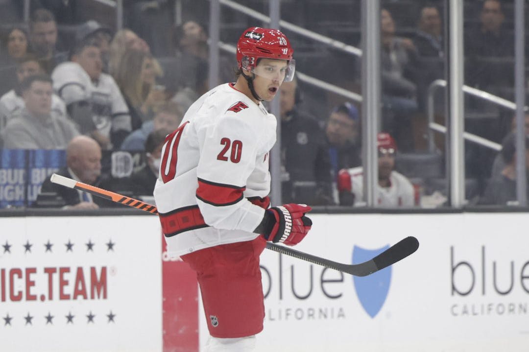 Hurricanes forward Sebastian Aho misses Tuesday’s game with upperbody