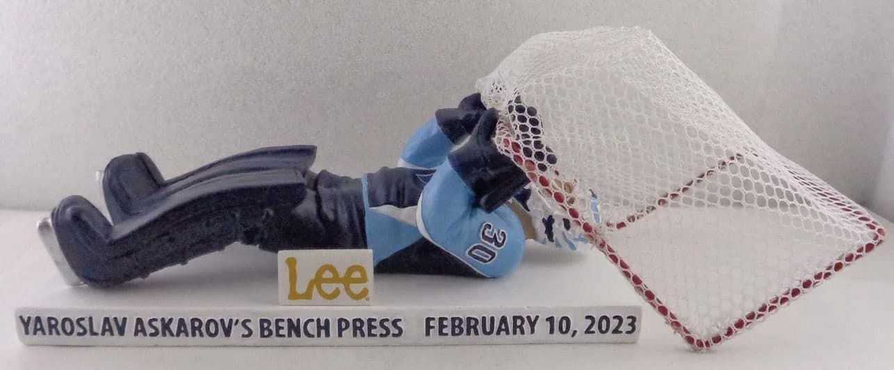 Milwaukee Admirals to host ‘Yaroslav Askarov bench press figurine’ giveaway night