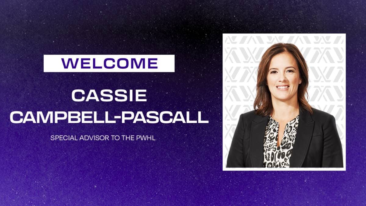 PWHL hires Cassie Campbell-Pascall as special advisor