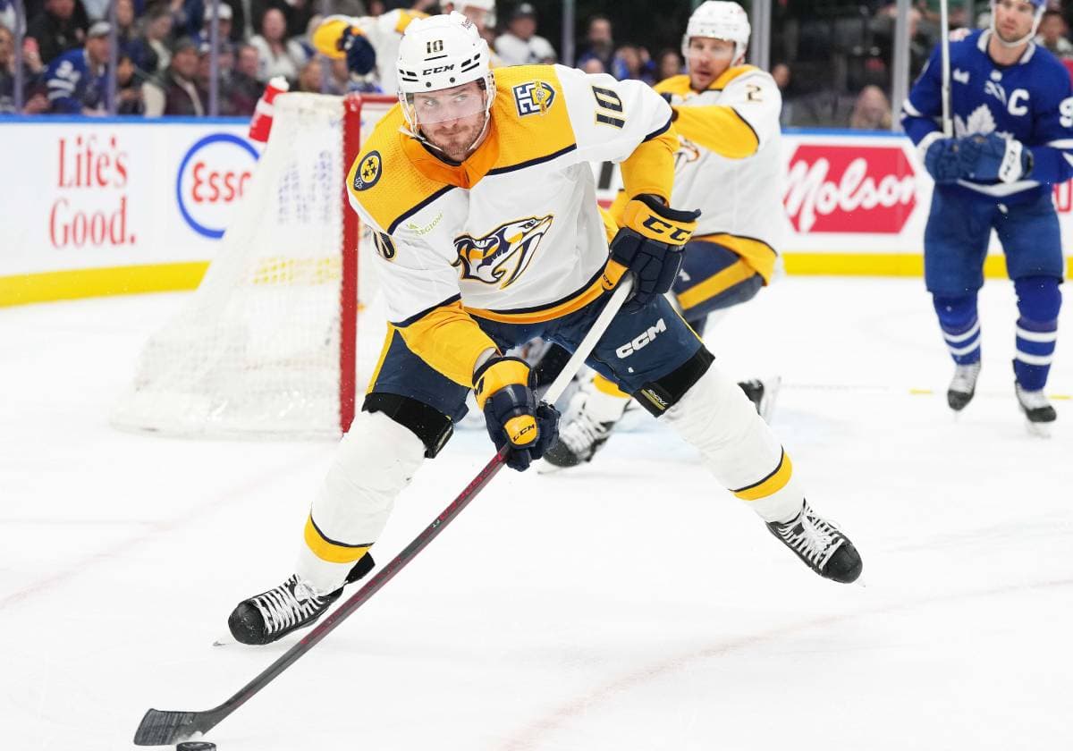 Predators’ Colton Sissons out day-to-day with upper-body injury