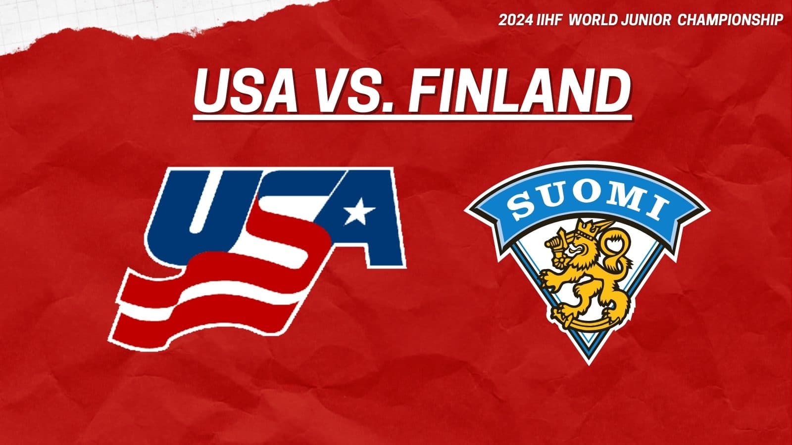 USA comes back to beat Finland, advance to 2024 World Junior Championship final