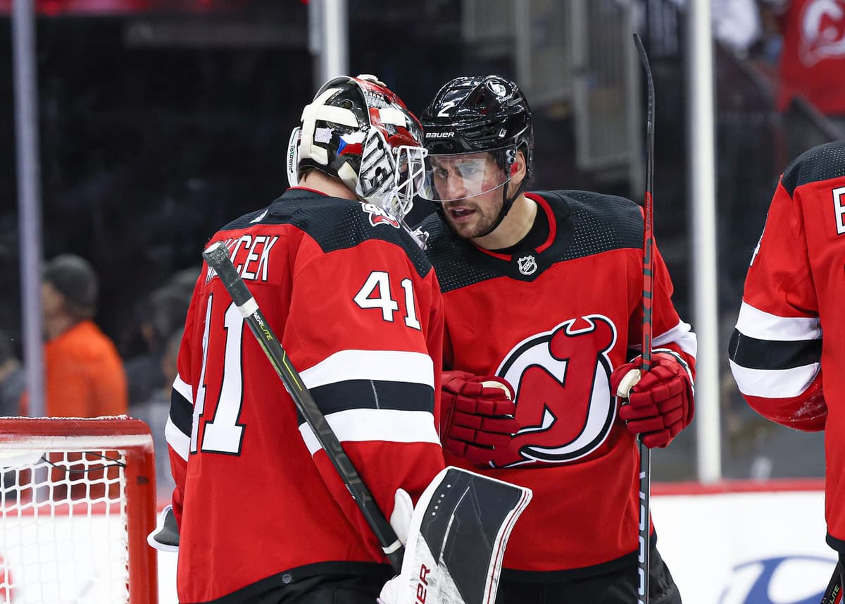 New Jersey Devils’ Vitek Vanecek to miss game vs. Kraken with illness ...