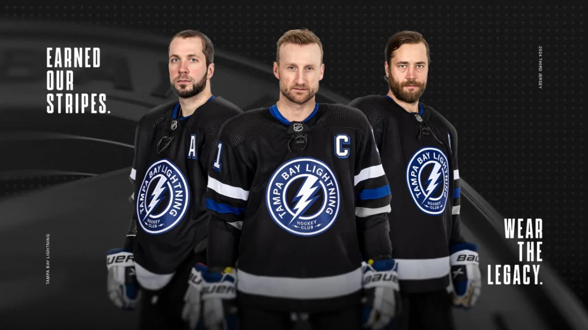 Tampa Bay Lightning unveil new black third jerseys for 2023-24