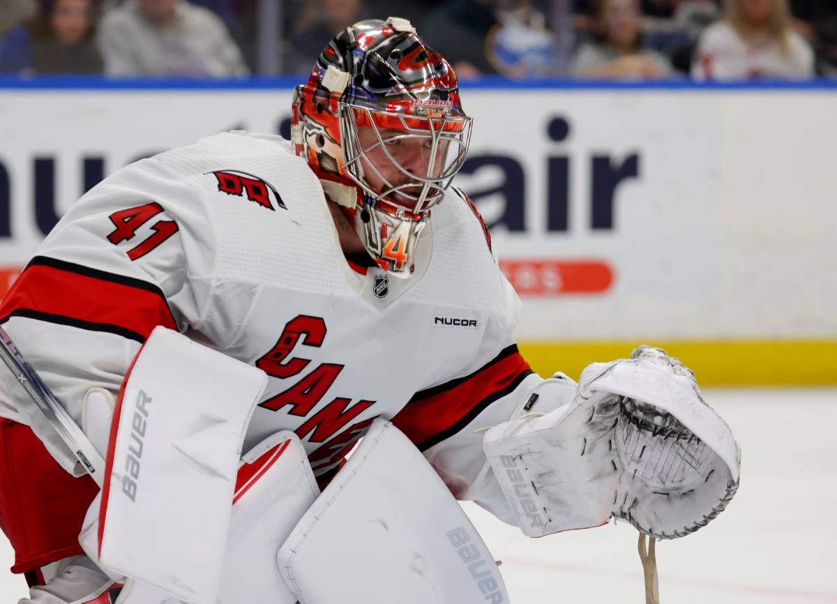 Carolina Hurricanes sign goaltender Spencer Martin to one-year contract  extension - Daily Faceoff