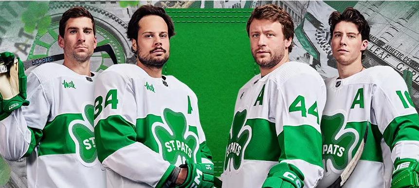 Maple Leafs unveil 2024 St. Pats jerseys