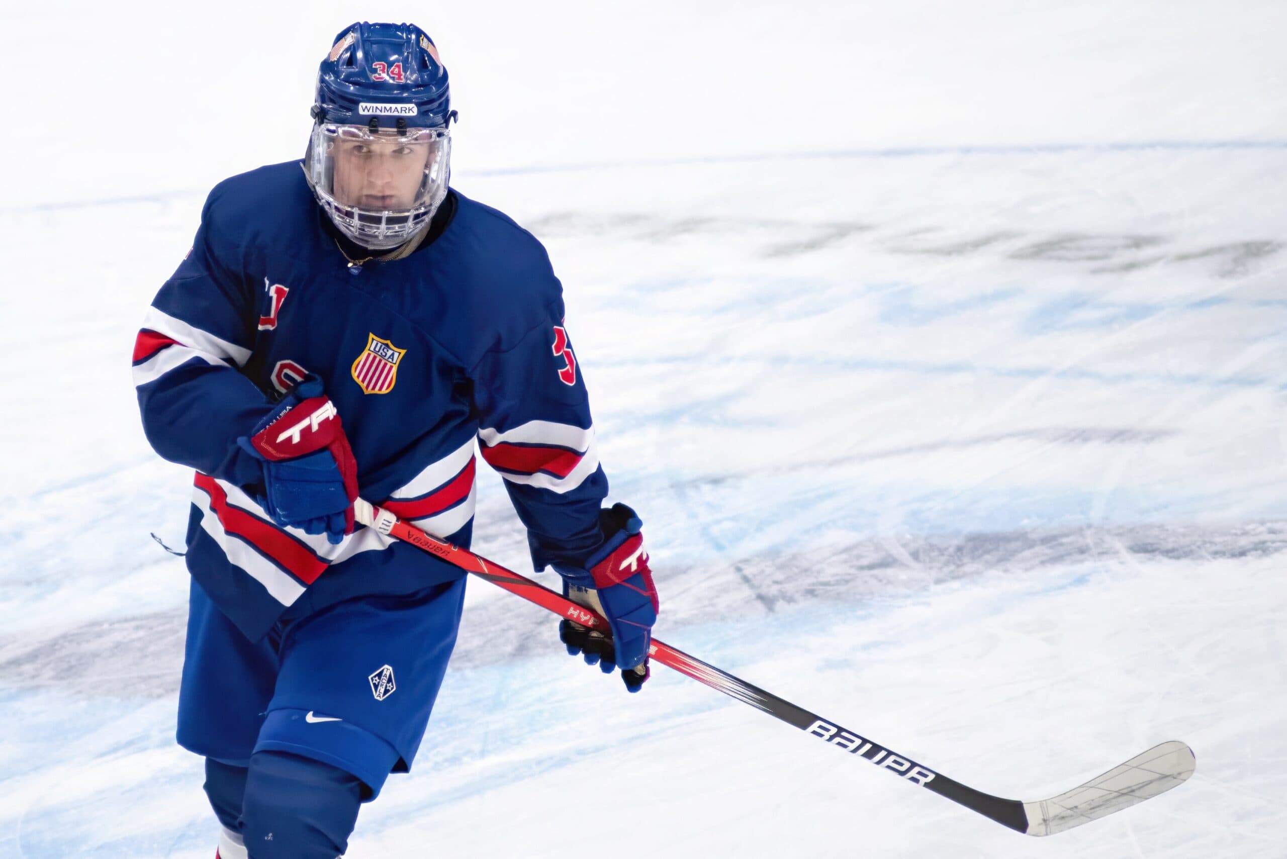 Cole Eiserman passes Cole Caufield for all-time USNTDP goal-scoring record