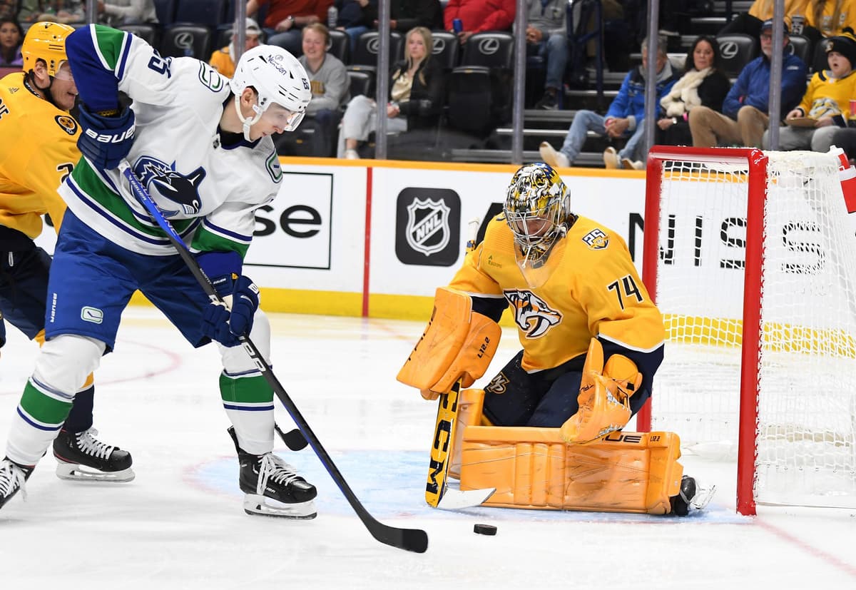 Vancouver Canucks vs. Nashville Predators 2024 Stanley Cup playoff