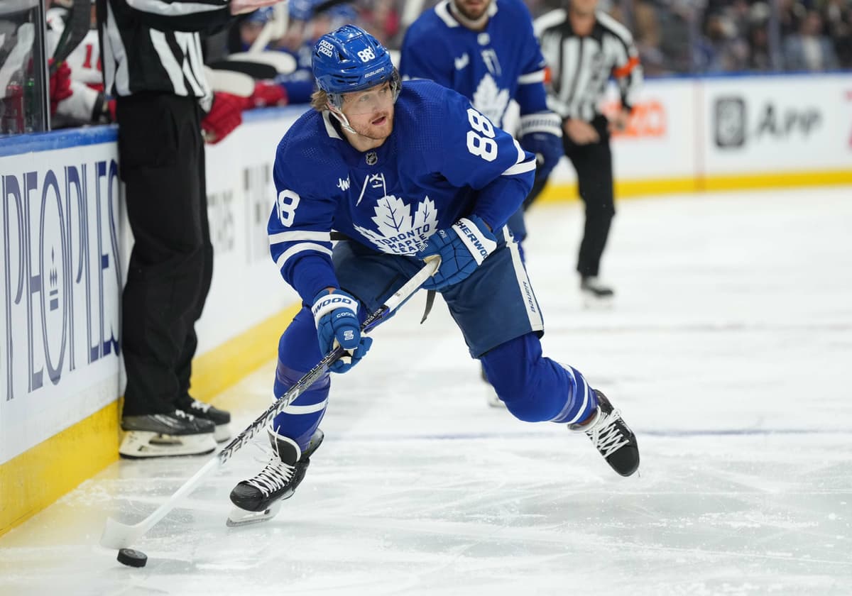 Leafs’ William Nylander and Bobby McMann’s status unknown for Game 1 of ...